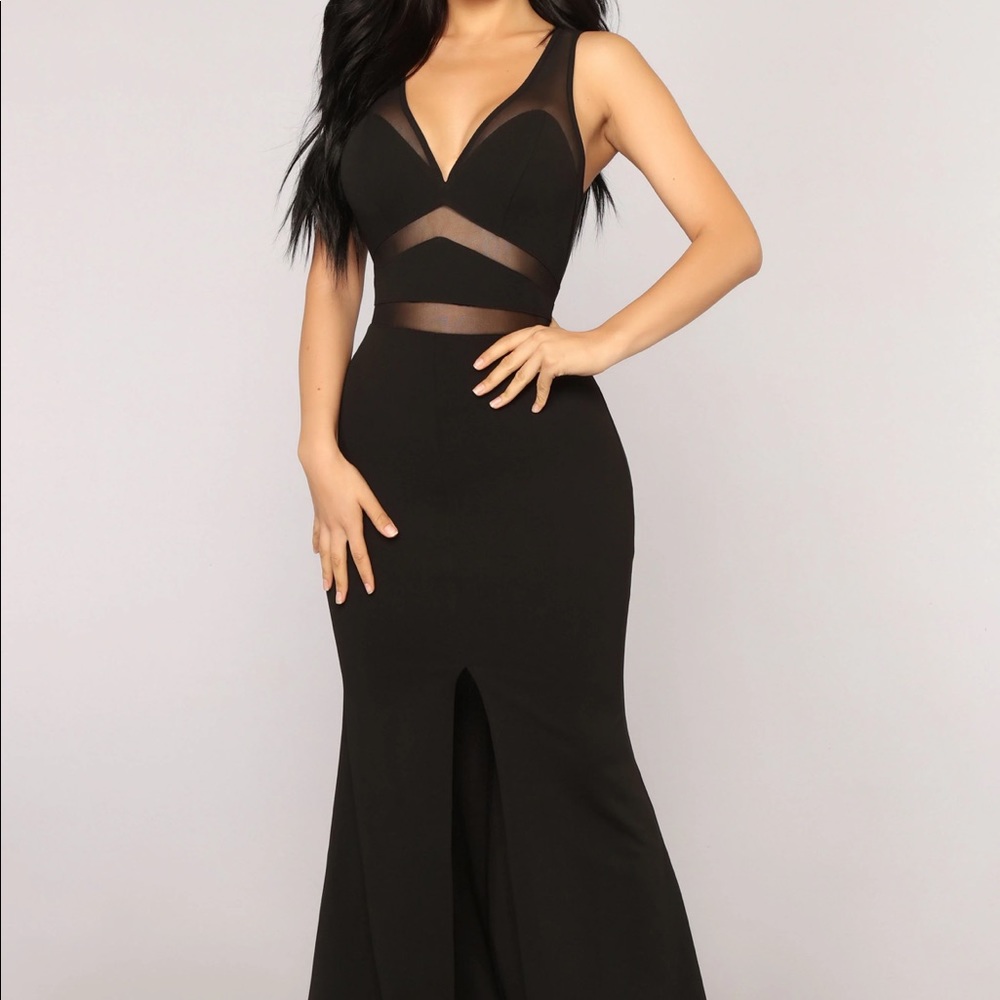 Fashion nova evening gown dress